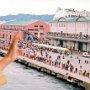 Shimizu, Japan - Locals Turn Out for Sail Away